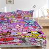 3Pcs Bt21 Character Parade Bedding Sets For All Sizes New 3D Printed Bed Cover Comforter Duvet Cover Pillowcase Bedroom Decoration