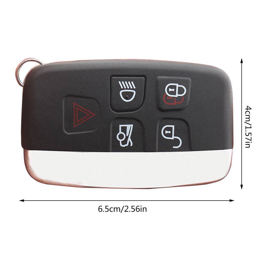 Легкий 5-кнопочный автомобильный брелок, сменный чехол для дистанционного ключа, пластиковый чехол, защита ключей, автомобильные аксессуары