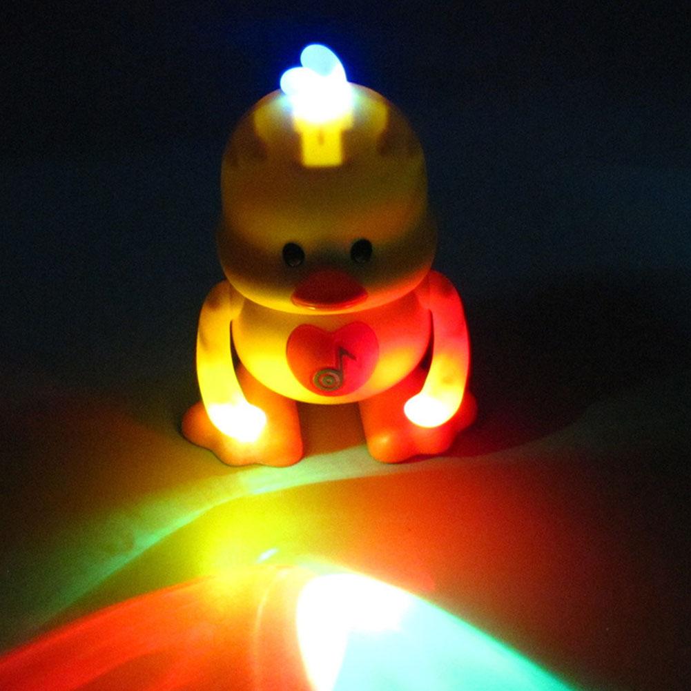 Мультяшная музыкальная электрическая танцевальная утка, игрушка для детей, подарки на день для девочек, подарок для детского душа, T Z6L3