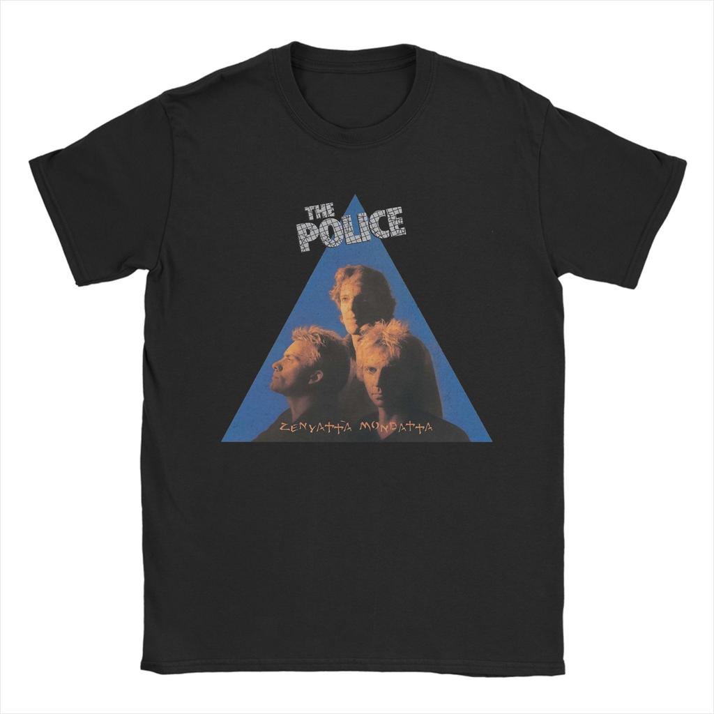 Men Synchronicity The Police T Shirt Cotton Clothes Awesome Short Sleeve Round Neck Tees Birthday Present TShirts
