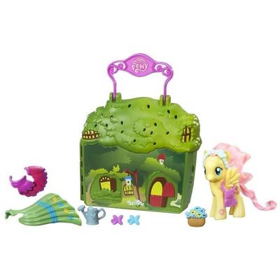 Игровой чехол Флаттершай - My Little Pony - HASBRO - Игровой домик и аксессуары в комплекте