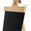Mini Drawing Chalk Collapsible Writing Black Pine Wood Easel Wooden Boards Blackboard Chalkboard