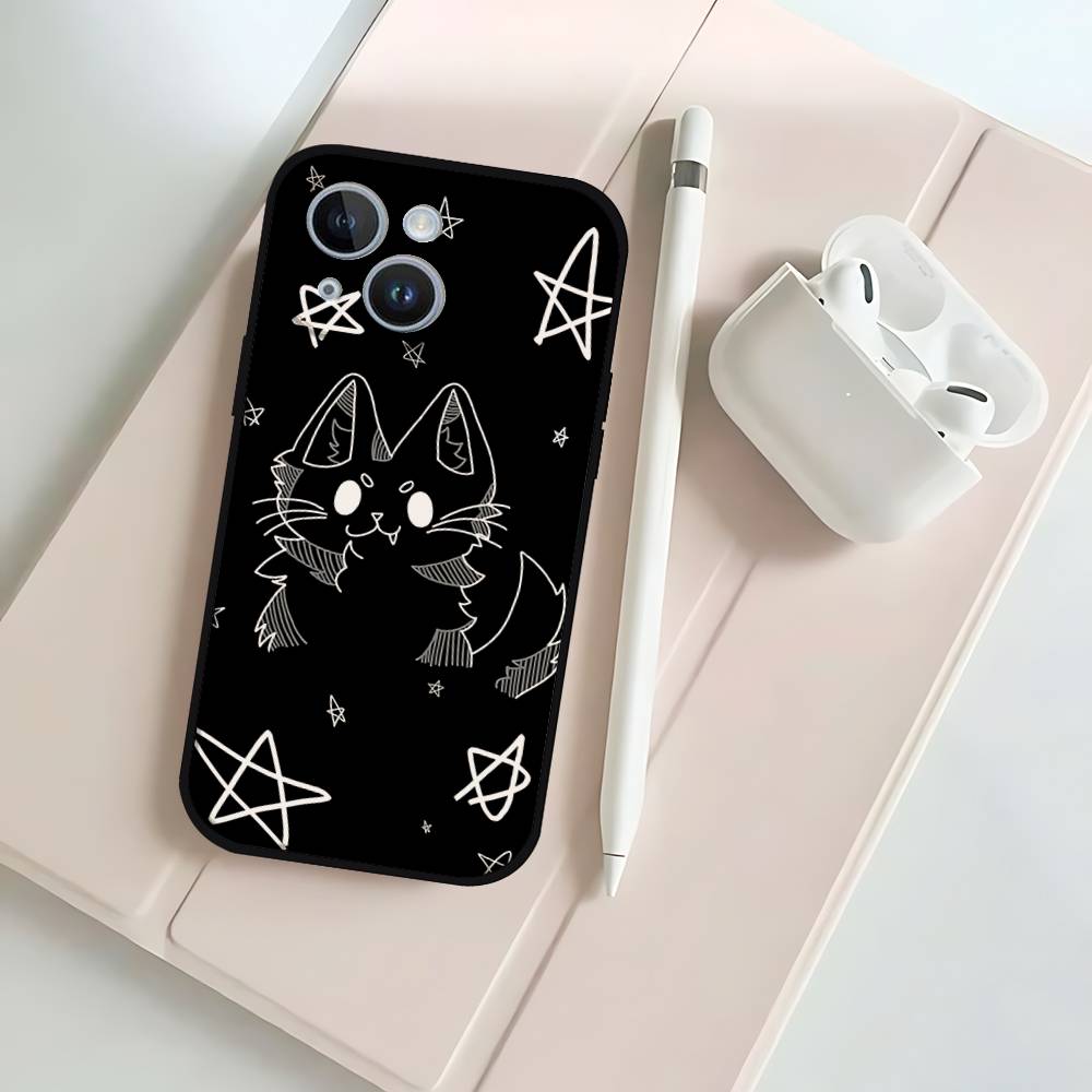Boykisser Чехлы Черный Чехол Для Телефона Подходящий Для IPhone 17,16,15,11,13,14 Pro Max,Plus,X,Xr,Xs Max,13Mini
