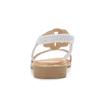 Large size hollow flat rhinestone sandals bohemian comfortable women's shoes summer 5151-3