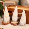 Christmas Gnome Ornaments Plush Faceless Doll Xmas Tree Hanging Decoration for Holiday Home Tree Decor