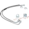 Stainless Steel Brake Lines for 2007-2018 Jeep Wrangler JK - Enhanced Durability