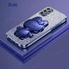 Милый 3D Кролик Макияж Зеркало Подставка Покрытие Чехол Для Samsung Galaxy A53 A33 A13 A52 A32 A72 A23 4g 5g Защитная Задняя Крышка A 52 53