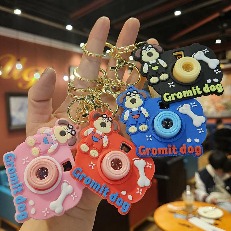 Милая мини-проекционная камера, мультяшный светящийся проекционный свет, женская сумка, брелок-подвеска