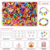 DIY Kids' Beaded Bracelet Kit for Kindergarten Jewelry Crafting