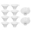10Pcs Toilet Kidney Stone Collector Plastic Mesh Filter Kidney Stone Strainer Funnel Calculi