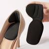 Double Thick Half-Inch T-Shaped Foam Heel Cushion And Heel Cup - High Heel Use, Non-Slip, Durable, Soft, Comfortable, Breathable