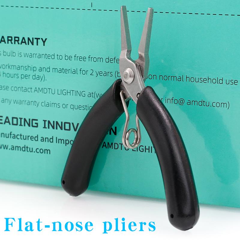 Мини-плоскогубцы из нержавеющей стали с круглым, плоским, изогнутым, игольчатым носом и ювелирные плоскогубцы для рыбалки, рукоделия и изготовления ювелирных изделий