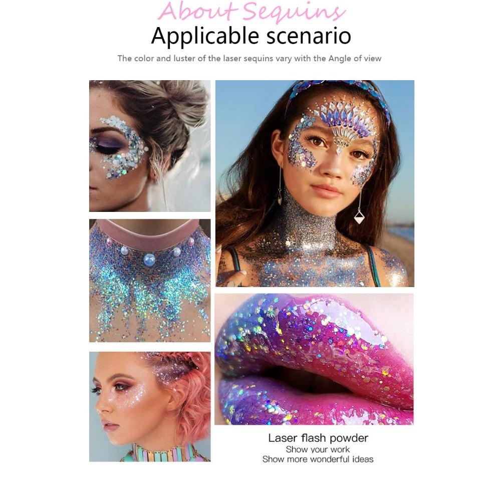 Подходящие цвета Sequenant гель «Чешуйка русалки» для лица, тела, губ Sequenant тени для век Тени для век Peris Перманентный сценический макияж