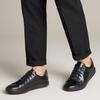 Кроссовки Clarks Ancosta Lace мужские из натуральной кожи, черная кожа, размер UK 060 (24см)