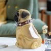 Милая модель собаки из смолы, имитация животных, коробка для салфеток, держатель для салфеток, украшение, креативное украшение для дома, аксессуары