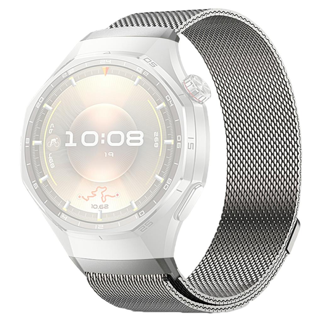 Магнитный ремешок для часов Huawei Watch GT 6 Pro 46 мм, миланская петля из нержавеющей стали, бесшовная кнопка, ремешок с быстрой застежкой