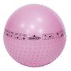 IRONMAN CLUB Half Ivo Yoga Ball, 55cm, Pink, IMC-36, with Pump, for Balance Training