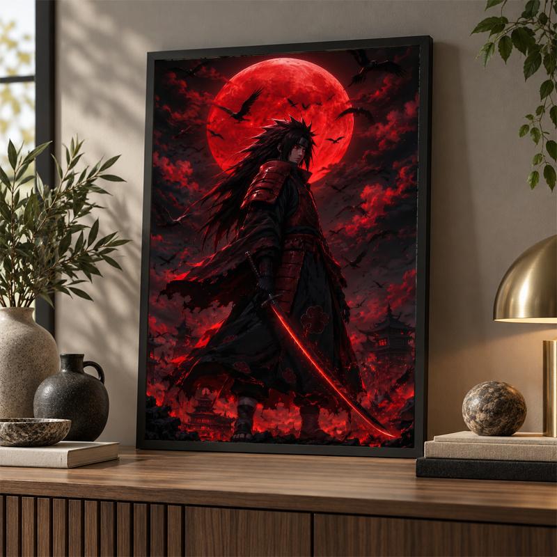 5D Diamond Painting Madara Uchiha DIY Full Drill Diamond Art Kit Home Decoration