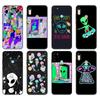 Черный чехол из ТПУ для Huawei Honor 8a 8s Prime 9 Lite honor 9A 9C 9X Premium 9x Pro 9S Эстетика чехла Милый мультяшный инопланетный космос