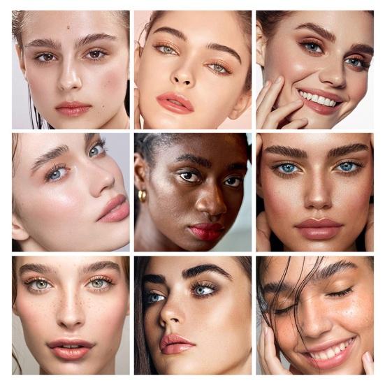 All-in-One Highlighter Blush Bronzer 3D Face Contour Makeup Stick Waterproof Long-lasting Highlighter Cream Non-greasy Face Blush Beauty Stick