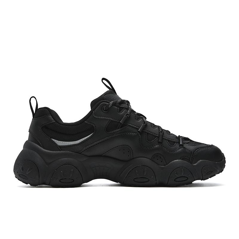 Fila FLUID 7 Амортизация Устойчивость к истиранию Легкие Увеличивающие рост Низкие Массивные кроссовки Мужские Черный F12M612103FBS