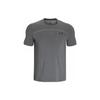 Under Armour Rush Vanish Elite American Vintage Round-Neck Short-Sleeve T-Shirt With Back Letter Print Men Tops Rhino-Gray 1382799-025