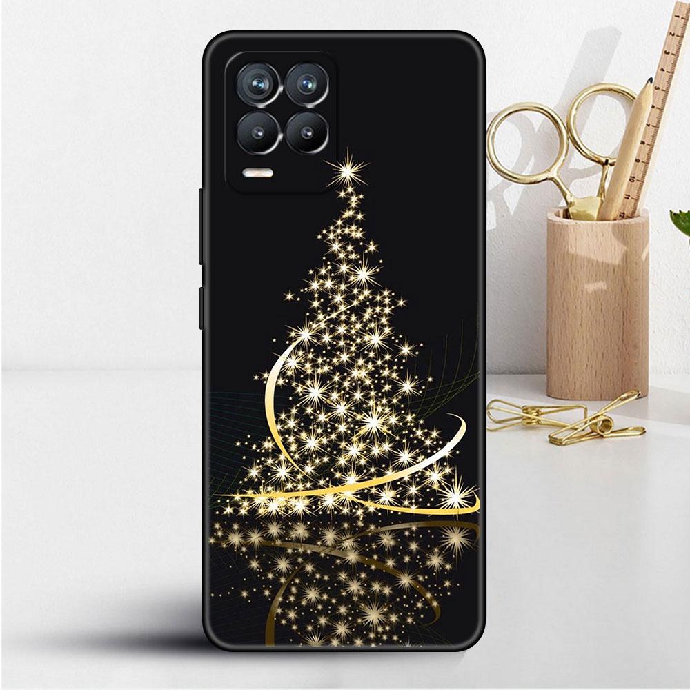 Чехол для Realme 8 C21y GT Neo 2 3 8i C21 7 C11 6 C12 C35 C3 GT 9 Pro C12 Master Funda Чехол для телефона Веселая рождественская елка Олень