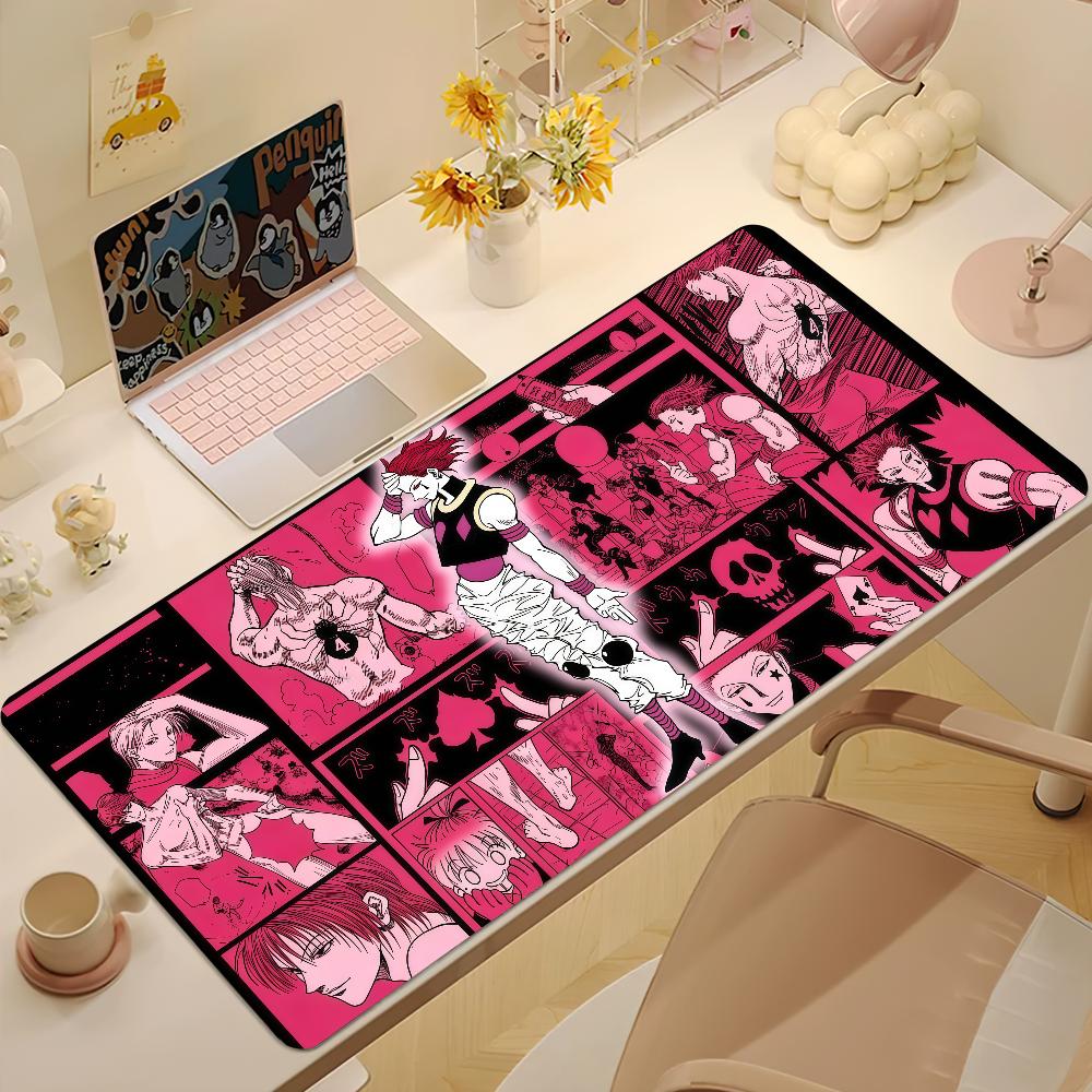Manga Anime HHunter Hunter Mouse Pad Large NonSlip Lockedge Desktop Computer Desk Mat Keyboard Mousepad Office Gamer Student