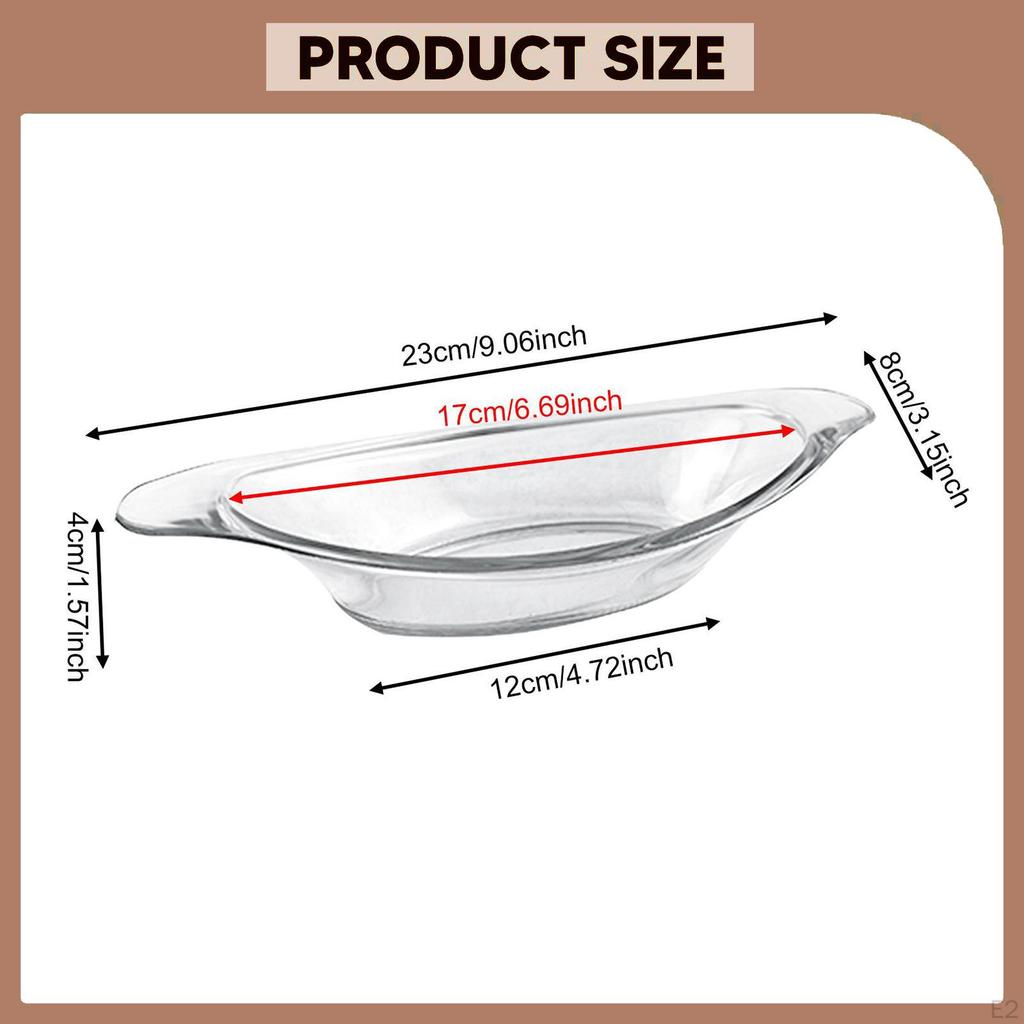 8 шт. Миски для бананового сплита Прозрачный акриловый контейнер для хранения еды Десертная миска для мороженого и сандей для