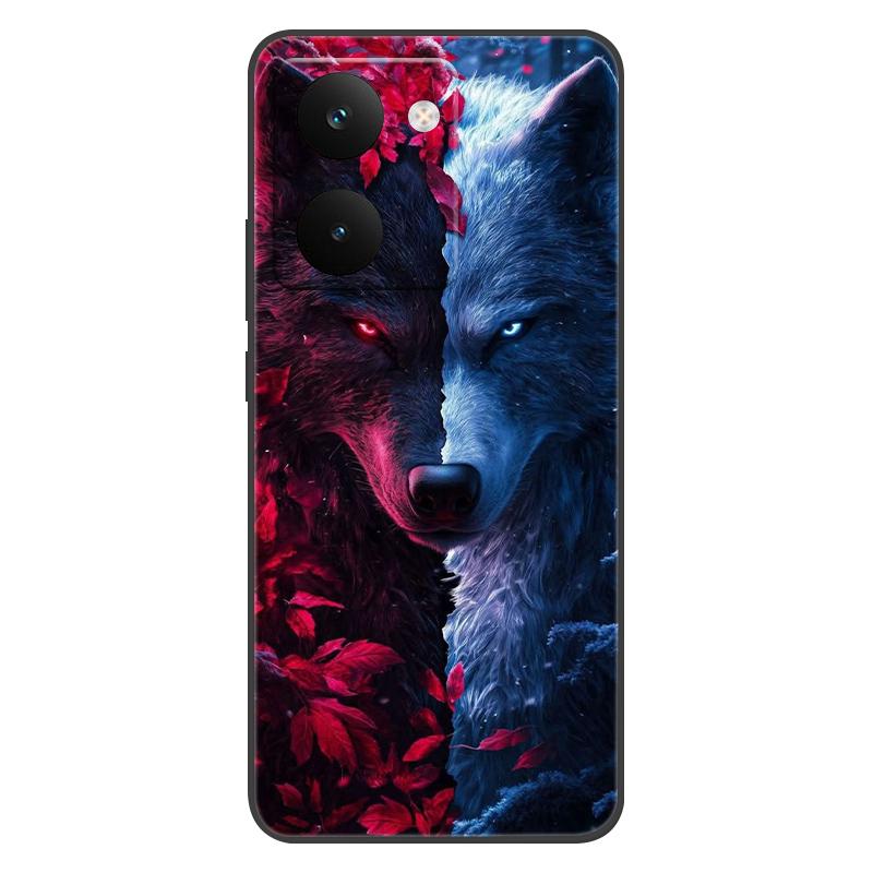 For Oppo Realme P3 Ultra 5G Case Ultra-light Texture Silicone Soft Shell Brand New Style Cool Scenery Cute Little Animals Case