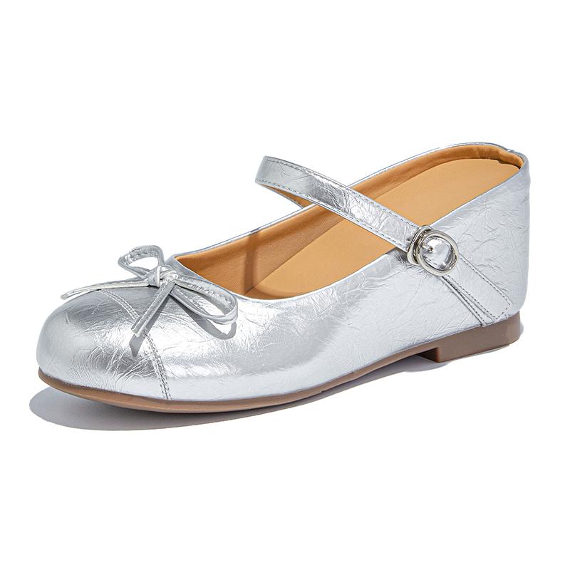 Fashion AIYUQI Princess Shoes Inner Height 6.5cm Bow Closed Toe Women's Slippers 2025 Summer New Outside Wear Half Slippers Women