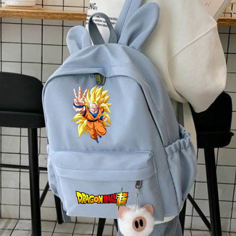 Аниме Dragon Ball Сумка Большая вместимость Подросток Девочки Мальчик Дышащий Рюкзак Назад В Школу Сумка Для Книг Мужчины Женщины Досуг Дорожная Сумка Повседневная Сумка День Рождения