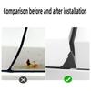 4PCS Black Car Door Corner Covers Anti-Scratch Car Exterior Parts New Auto Car Door Bumper