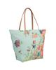 Shoulder Bag - Christian Lacroix - Eden 1 - Spring Print - Smooth Leather - Blue
