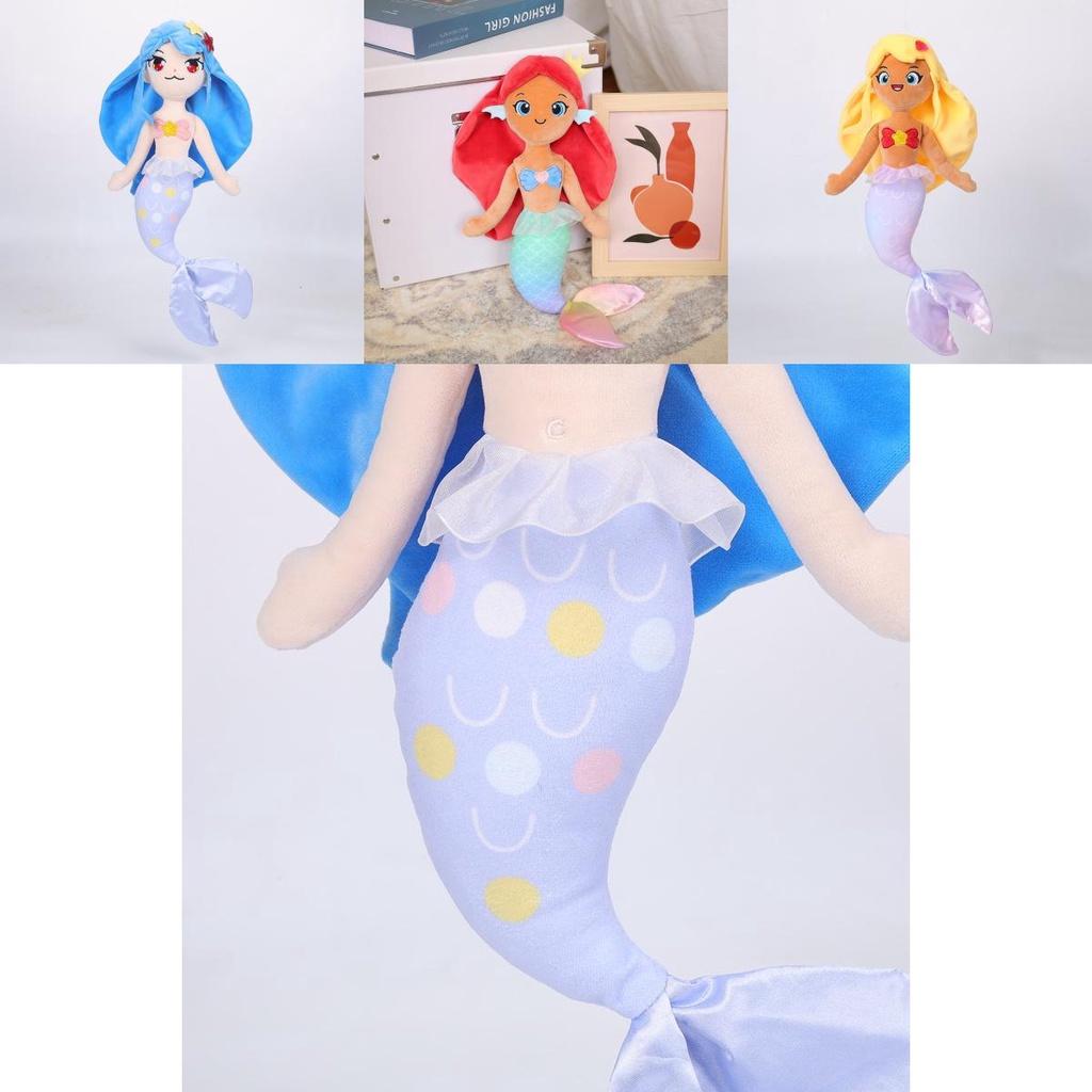Get Your Hands On The Cutest Mermaid Plush Toy Available In Multiple Colors!