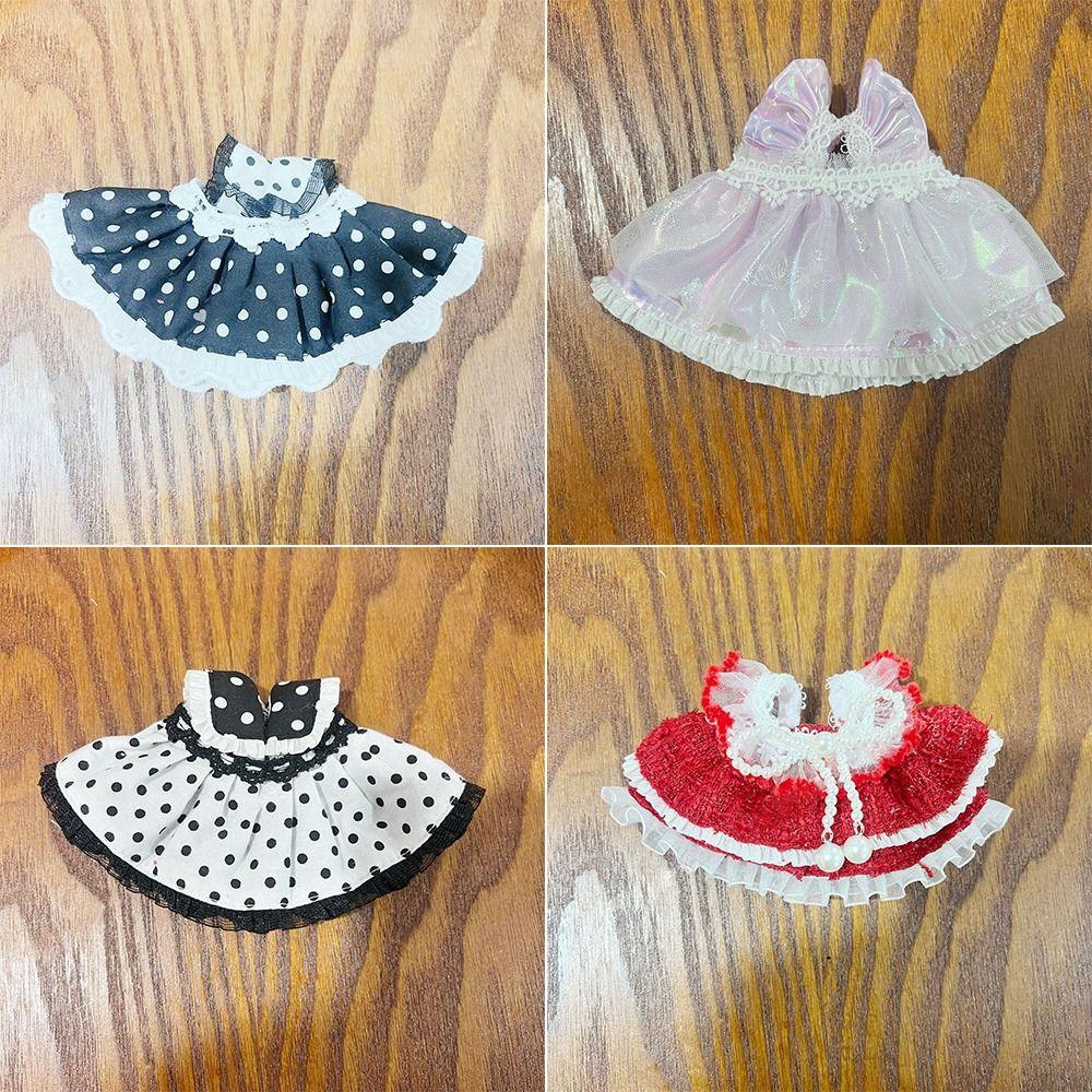 Хлопковые платья принцессы Модные платья Юбка для кукол-идолов EXO Для хлопковых кукол 10~15 см