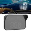 Проекционный дисплей для автомобиля, 3,5-дюймовый HUD OBD2 Head-Up Display, Цифровой спидометр для автомобиля Hud Дисплей на лобовое стекло Используется для предупреждения о превышении скорости, Батарея