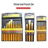 Набор стамесок: 3-piece Iron, Special Chisel, 12-piece Flat Steel, Tapered Round Head, Cylindrical Punch