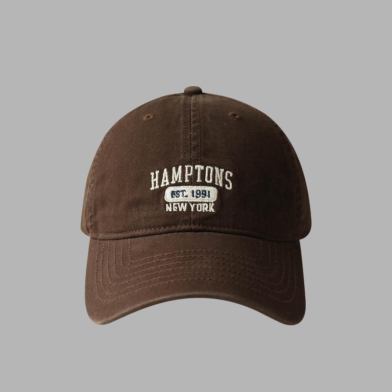 Бейсболка с вышитыми корейскими буквами для женщин и мужчин, мягкая хлопковая регулируемая кепка с козырьком, повседневная однотонная кепка с застежкой-молнией