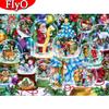 5D DIY Diamond Painting Christmas Full Square Diamond Embroidery Santa Claus Mosaic Cross Stitch Home Decoration