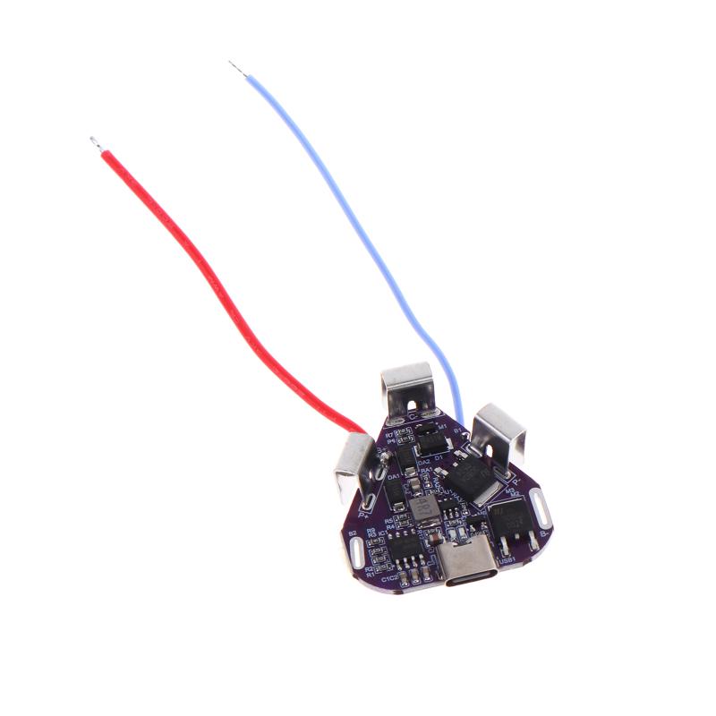 BMS 3S 20A 12.6V Board Type C Charging Li-ion Battery Module for 18650 Pack Sabotage Protection Setup