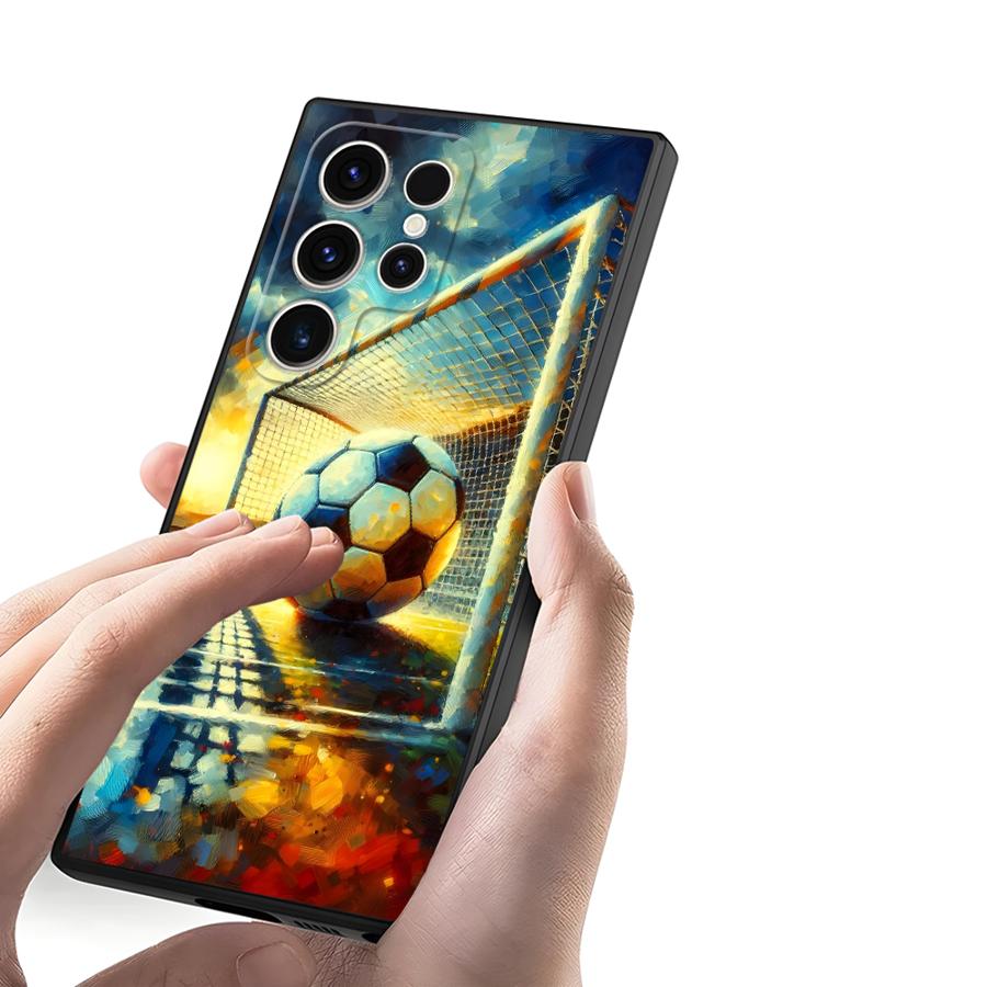 Чехол для Samsung Galaxy S26 S25 S10 S9 S24 Plus S26 S21 FE Note 20 8 9 10 S23 S20 Ultra с футбольными матчами Funda Чехол для телефона