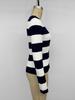 2026 Autumn/Winter Urban Lazy Style Round Neck Striped Cardigan Sweater