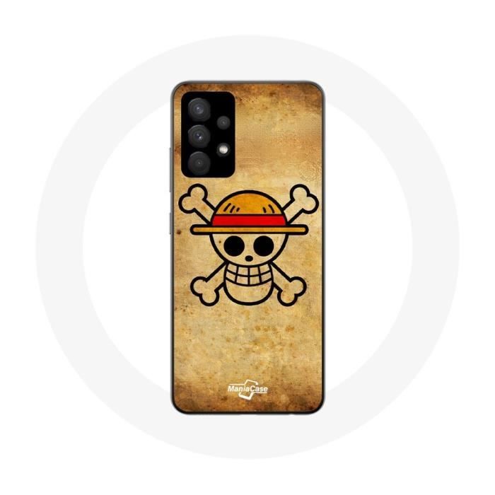 Coque pour Samsung Galaxy A13 5G One Piece Manga Tete de Mort