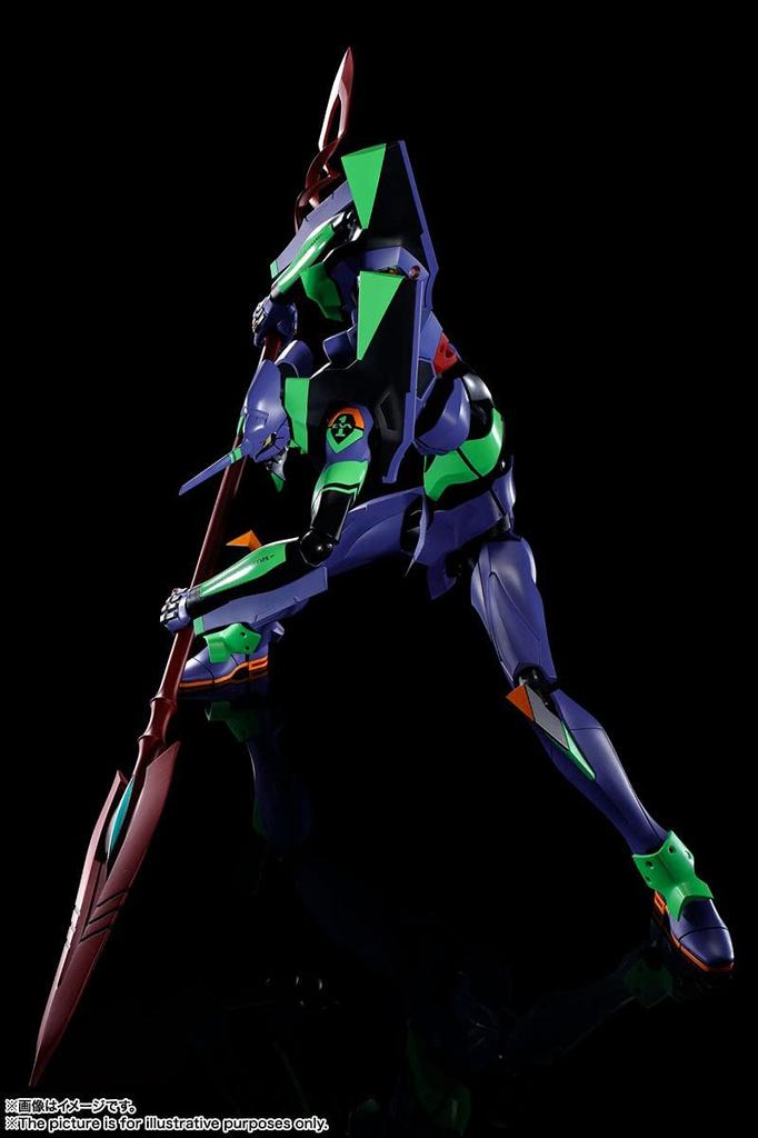 TAMASHII NATIONS DYNACTION Универсальное гуманоидное оружие для решающей битвы Android Evangelion Unit 01 Копье Кассия Цвет 400 мм Окрашенное подвижное