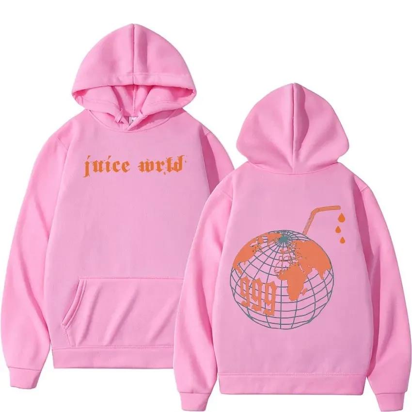 Худи Juice Wrld Rapper для унисекс WoУнисекс Уличная мода свитер Популярный хип-хоп свитшот Зимняя свободная уличная одежда с длинным рукавом