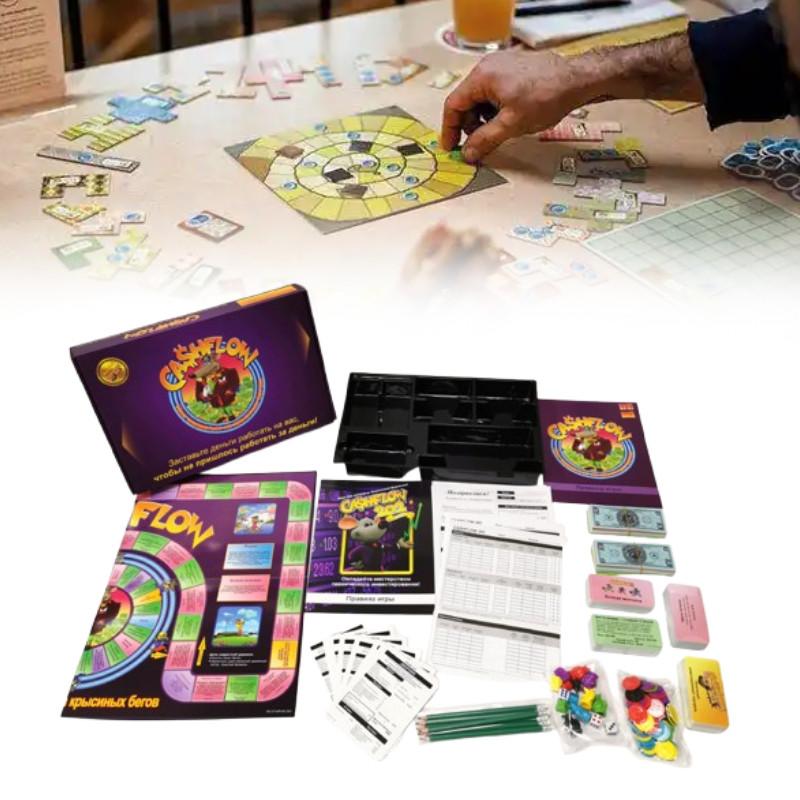 Денежный поток Карточная игра Инвестиции Финансовая Для семьи и друзей
