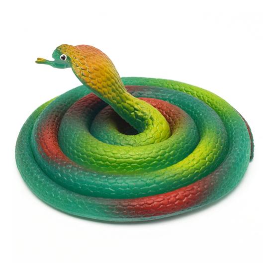 Реквизит Легкий Креативный 80 см Яркая Текстура Смешная Поддельная Змея Хитрая Игрушка Ложь
