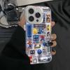 Чехол для телефона Mario Block Apple 18 для iPhone 16/15/14 Plus Мультяшный IP 13/12/11 Мужской XS Модный