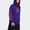 adidas Men's Purple CNY Graphic Hooded Sweatshirt GQ0890